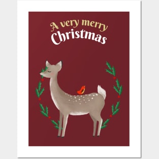 A Very Merry Christmas Posters and Art
